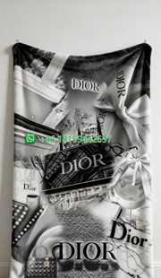 Dior Throw Blankets